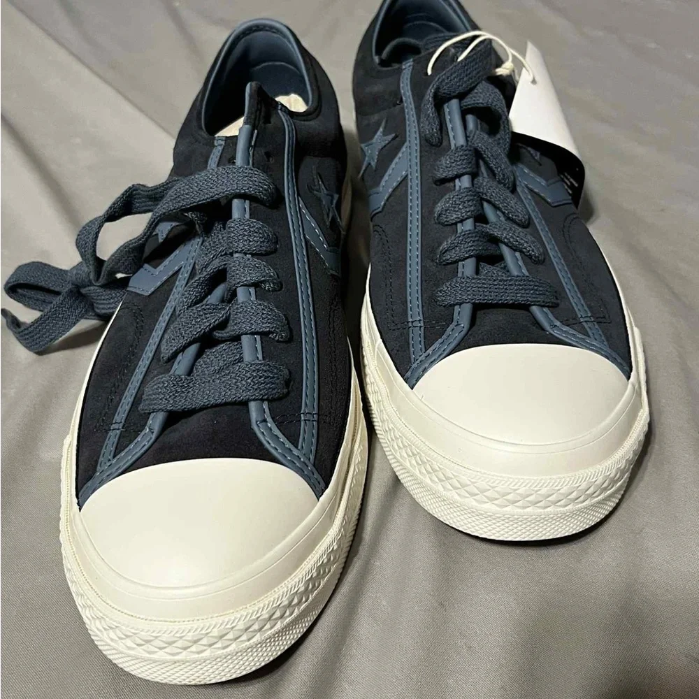 Converse Star Player 76 Ox Unisex Low Men’s Size 10 Suede Midnight Pass - Picture 3 of 7